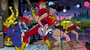 Aqualad Dc Comics Dc Comics Dick Grayson Donna Troy Garth Dc Comics Kid Flash Robin Dc Comics Roy Ha 3056x1640 Wallpaper