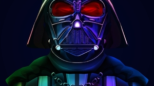 Portrait Display Portrait Looking At Viewer Darth Vader Star Wars Villains Minimalism Simple Backgro 950x1900 Wallpaper