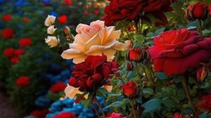 Plants Flowers Rose Greenery Red Pink Color Portrait Display Nature Petals 1080x1620 Wallpaper