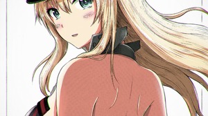 Anime Anime Girls Kantai Collection Bismarck KanColle Long Hair Blonde Solo Artwork Digital Art Fan  1123x1280 Wallpaper