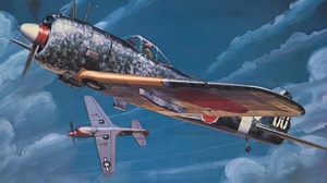 Nakajima Ki 43 Warplane 2105x1080 wallpaper