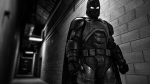 Batman Bvs Batman V Superman Dawn Of Justice Ben Affleck Photography Zack Snyder Movies Monochrome 1999x1395 Wallpaper