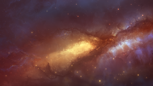 Space Starkiteckt Nebula Stars Universe Digital Painting 5120x2880 Wallpaper