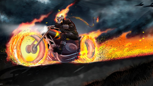 Comics Ghost Rider 5120x2657 Wallpaper