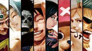 Anime Brook One Piece Franky One Piece Monkey D Luffy Nami One Piece Nefertari Vivi Nico Robin One P 2560x1080 wallpaper