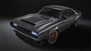 Dodge Charger Dodge American Cars Vehicle Car Gray Cars Dark Background 3000x1688 Wallpaper