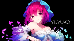 Girl Pink Hair Yuyuko Saigyouji 2151x1328 Wallpaper