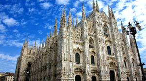 Architecture Cathedral Church Gothic Italy Milan Milan Cathedral Religious 1920x1200 wallpaper