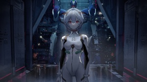 Anime Anime Girls Ayanami Rei Neon Genesis Evangelion 3333x2000 Wallpaper