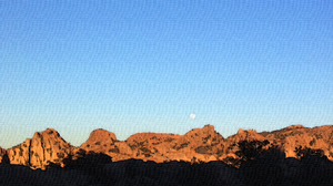 Desert Moon Peace Sunset 2000x1500 Wallpaper