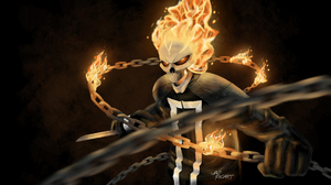 Ghost Rider Marvel Comics 3266x1836 Wallpaper