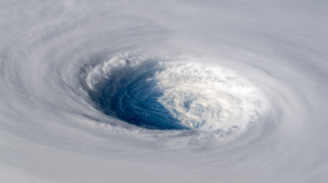 Alexander Gerst Hurricane Typhoon Cyclone Spiral Birds Eye View Snow ISS NASA Storm Nature Science W 5568x3712 Wallpaper