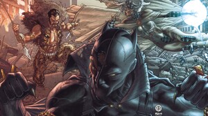 Black Panther Marvel Comics TChalla Kraven The Hunter Storm Marvel Comics 3492x2700 Wallpaper