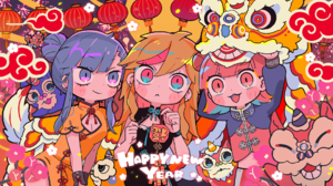 MuseDash Chinese New Year Anime Girls Digital Digital Art Anime Games Anime 1920x1080 Wallpaper
