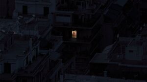 Alone Urban City Night Aristotle Roufanis Photography 1920x1280 Wallpaper