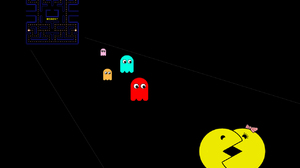Video Game Pac Man 1280x1024 Wallpaper