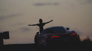 Forza Horizon Forza Horizon 5 Sunset Dawn Car Video Games 2560x1440 Wallpaper