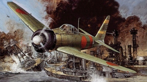 World War World War Ii War Aircraft Airplane Boxart Artwork Japan Pearl Harbor Japanese Art Imperial 1800x1200 Wallpaper