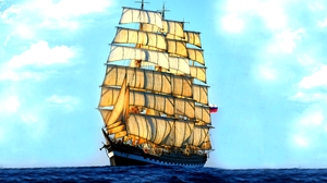 Sail Sailboat Ship Vehicle 2560x1600 Wallpaper