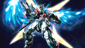 Anime Mechs Gundam Build Fighters Star Build Strike Gundam Super Robot Taisen Gundam Artwork Digital 2200x1556 Wallpaper