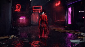 Remember Me Video Games Nilin Screen Shot Cyberpunk Neo Noir Neon Lights Futuristic Red Science Fict 1920x1080 wallpaper