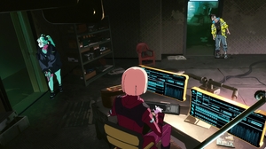 Cyberpunk Edgerunners Anime 4K Anime Screenshot Anime Boys Anime Girls Gun 3840x2160 Wallpaper