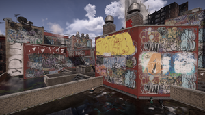 TheDivision2 PC Gaming Video Games CGi Graffiti Clouds Sky Building 1920x1080 Wallpaper