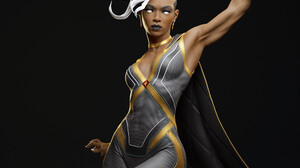 ArtStation Artwork X Men Storm Character Women Black Background Simple Background Superheroines Blac 2000x2500 Wallpaper