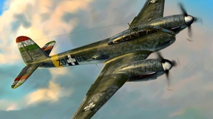 Aircraft Messerschmitt Me 210 Warplane 3200x2560 Wallpaper