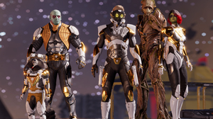Guardians Of The Galaxy Game Characters Universe 3440x1440 Wallpaper