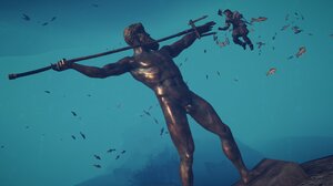 Assassins Creed Odyssey Video Games Video Game Art Poseidon 1920x1080 Wallpaper