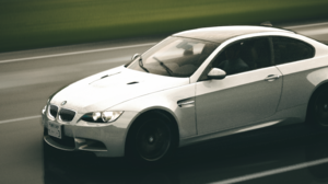 Assetto Corsa Video Games CGi Car BMW BMW M3 BMW E92 Rain Highway High Speed Side View Headlights Wh 3840x1635 Wallpaper