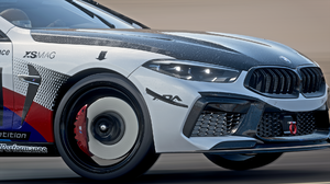 Forza Forza Horizon Forza Horizon 5 BMW M8 Competition Car Video Games Headlights 1920x1080 Wallpaper