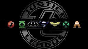 Batman Cyborg Dc Comics Dc Comics Flash Green Lantern Justice League Logo Martian Manhunter Superman 2560x1600 Wallpaper