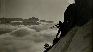 World War I Soldier Alps 2560x1440 Wallpaper