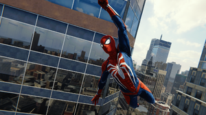 Spider Man Spider Man 2018 PlayStation Marvel Cinematic Universe Marvel Comics Video Games Bodysuit  1920x1080 Wallpaper