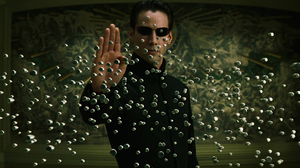 The Matrix Reloaded Neo Keanu Reeves Movies Film Stills Bullet Sunglasses Men 1920x1080 wallpaper