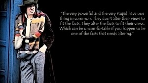 Quote Men Text Doctor Who The Doctor Tom Baker Fourth Doctor TARDiS Hat Scarf 1680x1050 Wallpaper