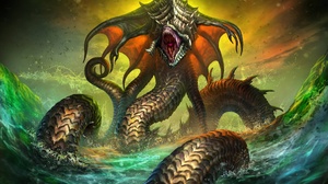 Creature Dark Sea Monster 2048x1380 Wallpaper