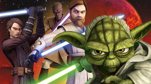 Star Wars Anakin Skywalker Obi Wan Kenobi Yoda Mace Windu Lightsaber 1920x1080 wallpaper