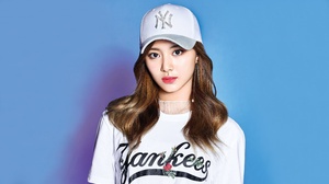 Brunette Cap Girl K Pop Singer Twice Band Tzuyu Singer 3840x2160 Wallpaper