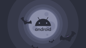 Android Operating System Dracula Theme Bats Robot Minimalism Vertical 6000x12000 Wallpaper