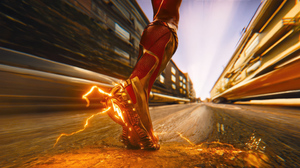 Flash Movies Superhero Bodysuit Lightning Ai Art 3840x2160 wallpaper