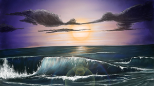 Artistic Ocean 2560x1550 Wallpaper