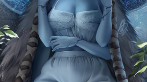 Ranni Elden Ring Elden Ring Video Games Video Game Girls Fantasy Girl White Tops Sitting 2D Artwork  3000x4500 Wallpaper