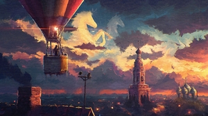 Fantasy City 2600x1462 Wallpaper