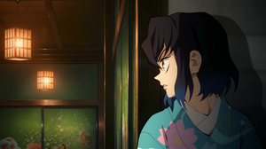 Kimetsu No Yaiba Hashibira Inosuke Anime Screenshot Anime Boys Kimono Lights Short Hair 3840x2160 Wallpaper