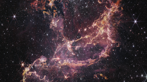 Nebula Stars James Webb Space Telescope Galaxy NGC 346 Emission Nebula NiRCam Vertical Space 3051x4432 Wallpaper