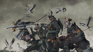 Katana Oriental Samurai Sword Warrior 2000x1125 Wallpaper