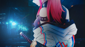 Darling In The FranXX Zero Two Darling In The FranXX Anime Anime Girls Cyberpunk Vertical Ponytail P 2624x3936 Wallpaper